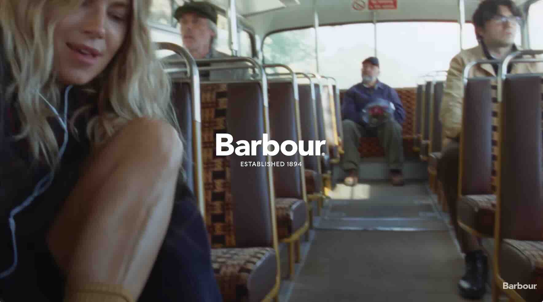 Still from Barbour AW26